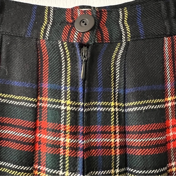 Plaid Kilt Inspired Pleated Skirt Dark Academia Scottish Highland Vibes British - Picture 4 of 10